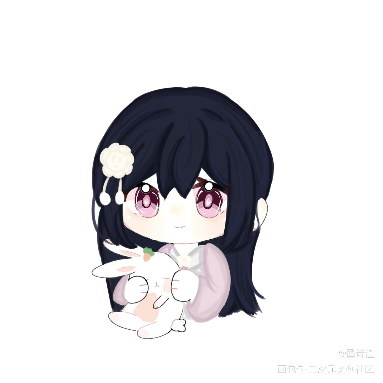 老婆！_墨香铜臭绘画作品