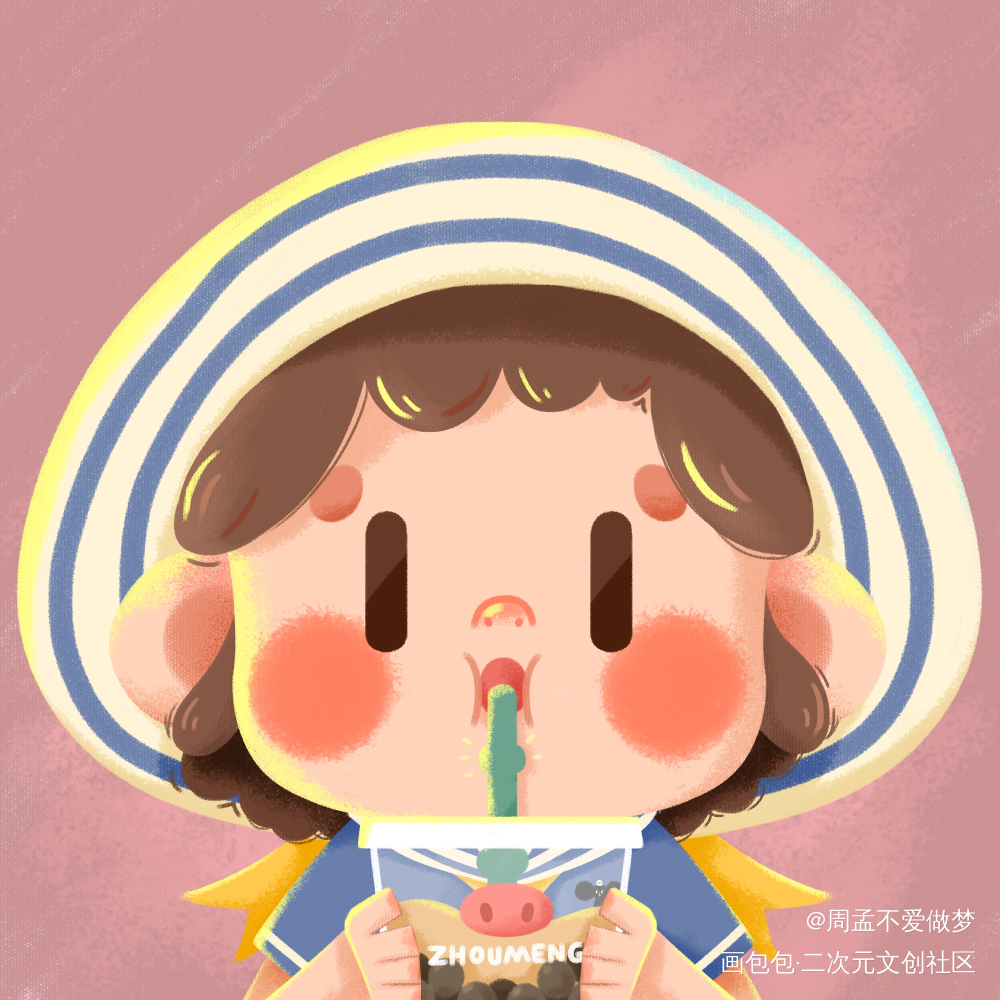 头像分享7_Q版头像绘画作品