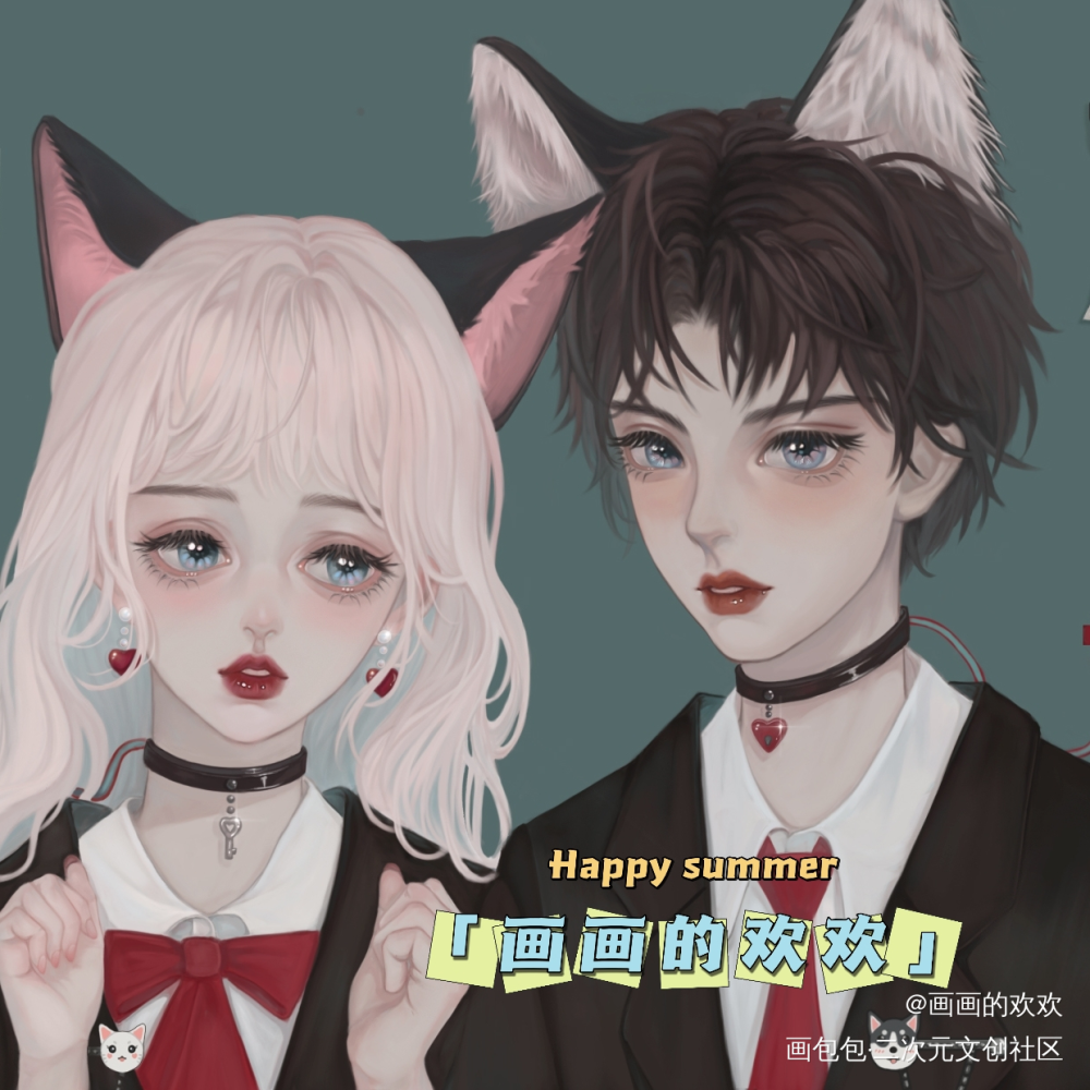 之前画的图_厚涂日系Q版板写绘画作品
