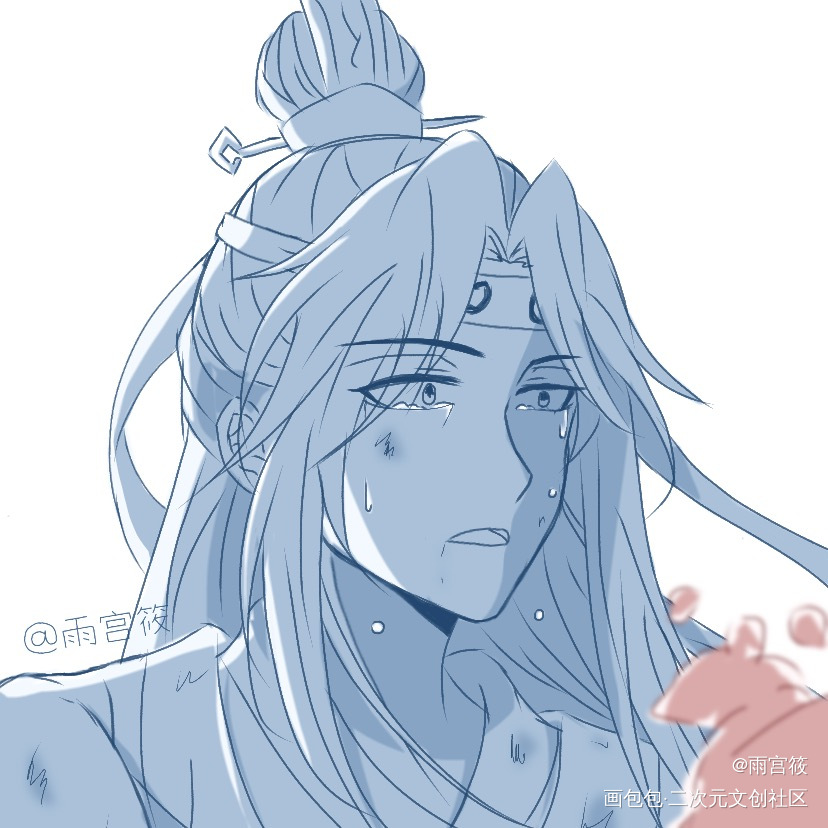 魔道祖师忘羡_魔道祖师忘羡绘画作品