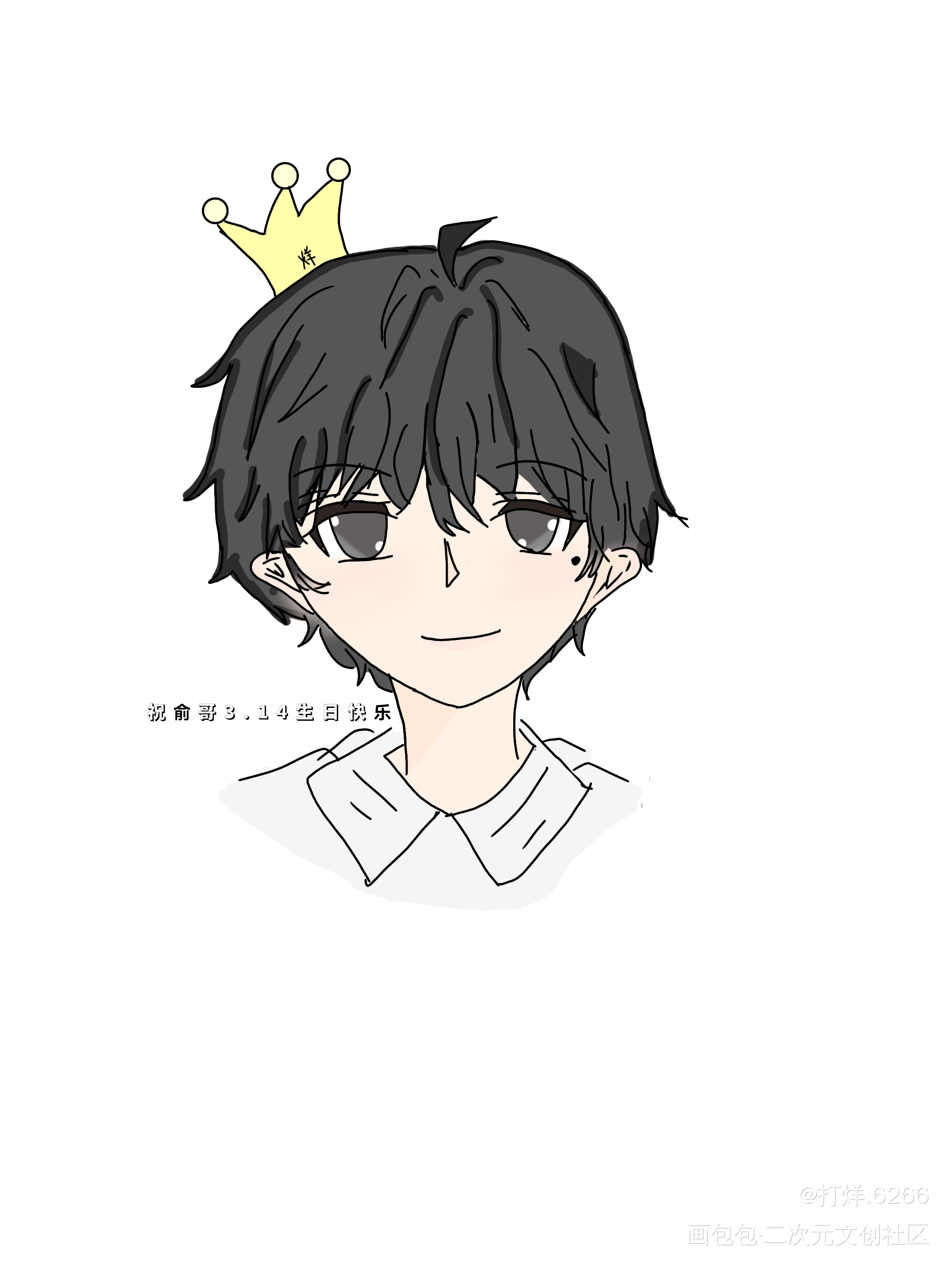 谢俞_伪装学渣谢俞绘画作品