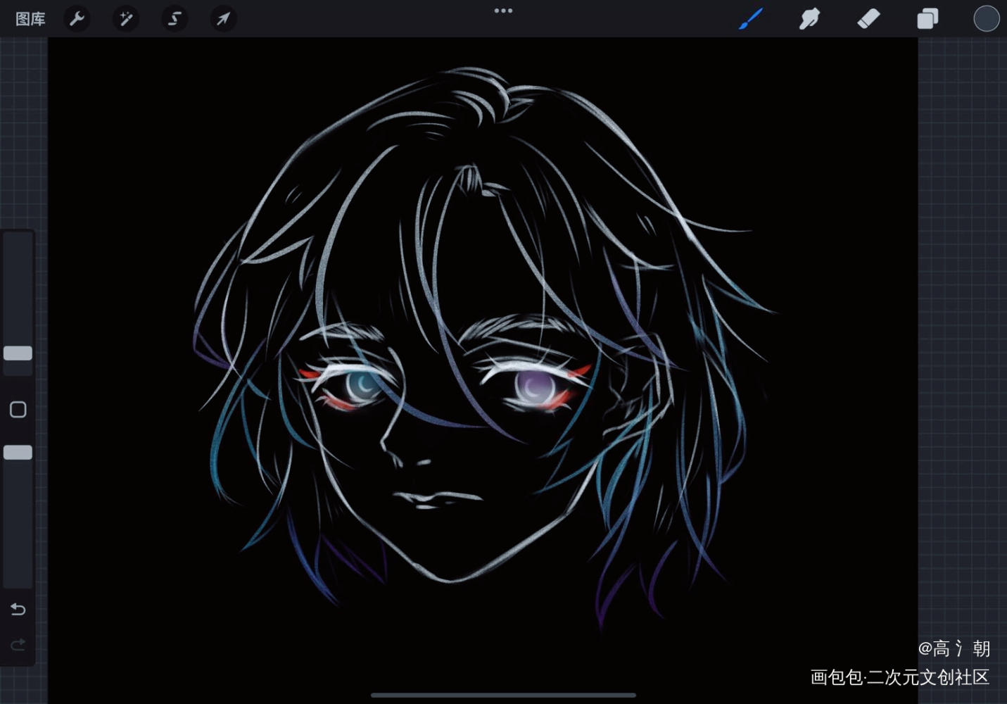 啊…阿瓦达？_手绘平涂绘画作品