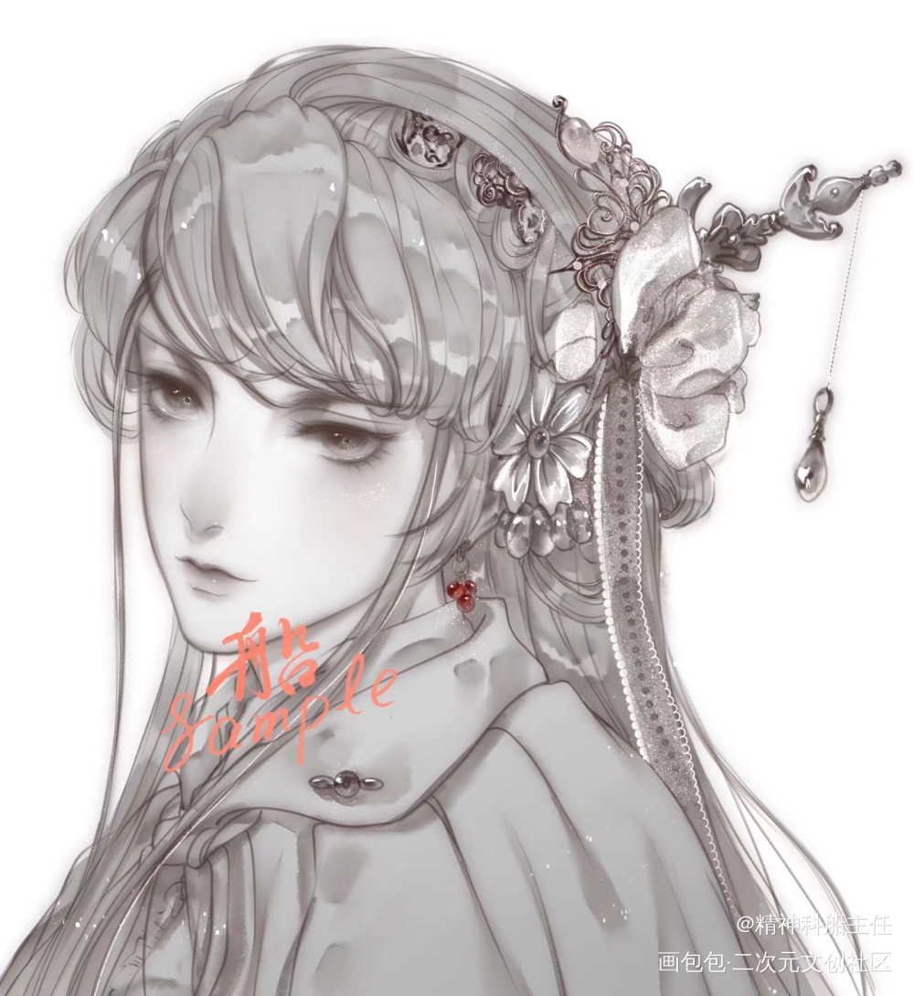 打铁滴妹妹_霹雳布袋戏古风约稿绘画绘画作品