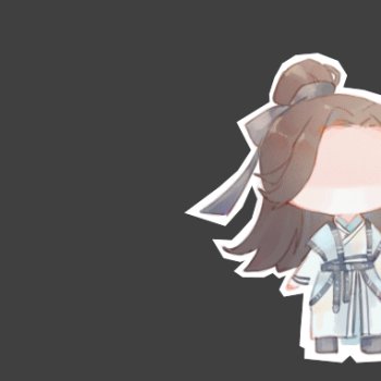 阿峤快跑01_山河剑心千秋晏沈沈峤晏无师古风日系q版同人绘画作品