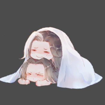 阿峤快跑02_山河剑心千秋晏沈沈峤晏无师古风平涂日系同人绘画作品