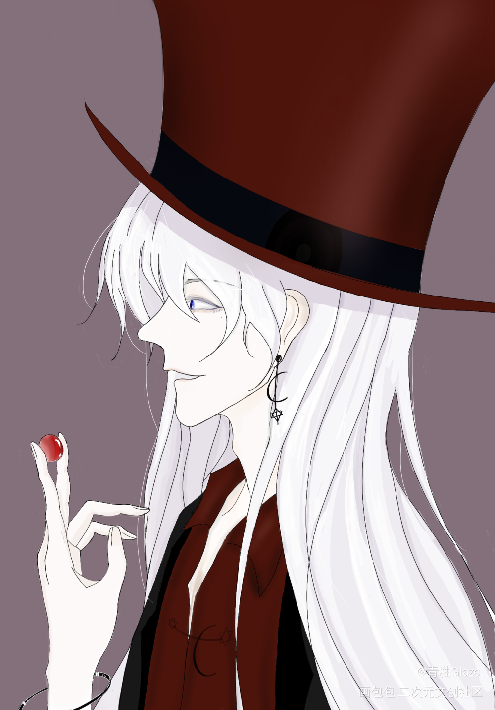 无属性魔术师_手绘绘画作品