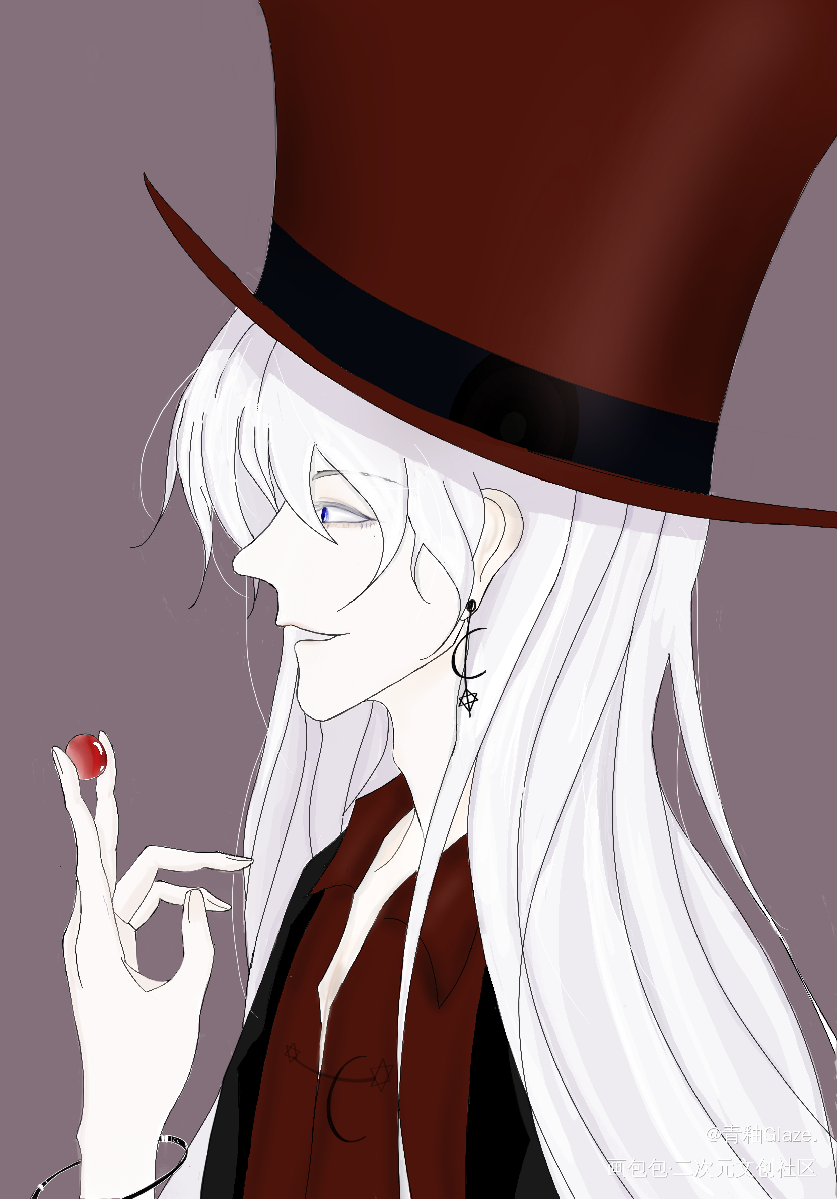 无属性魔术师_手绘绘画作品