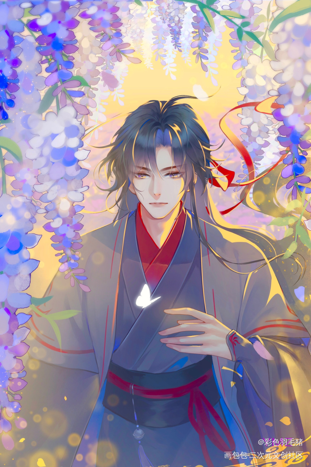 魏无羡_魔道祖师魏无羡绘画作品