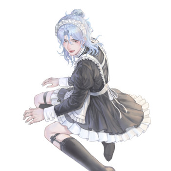 女仆～_附加遗产188男团洛温温小辉绘画作品