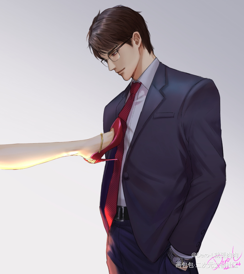 陆沉_光与夜之恋陆沉光与夜之恋陆沉绘画作品