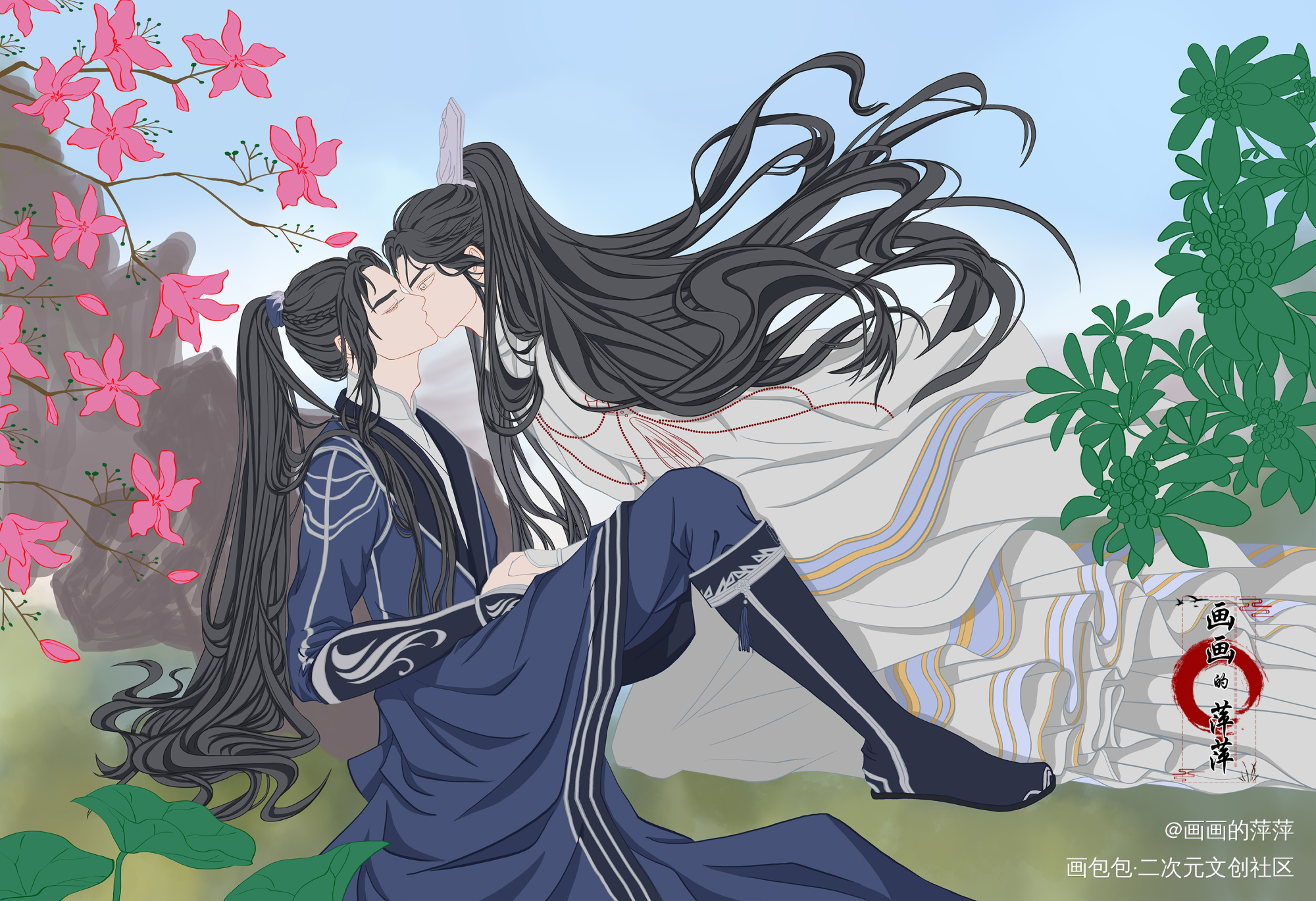 本座亲错人了……懵逼……_二哈和他的白猫师尊晚燃楚晚宁墨燃平涂求点评我要上首推头像插画同人绘画作品