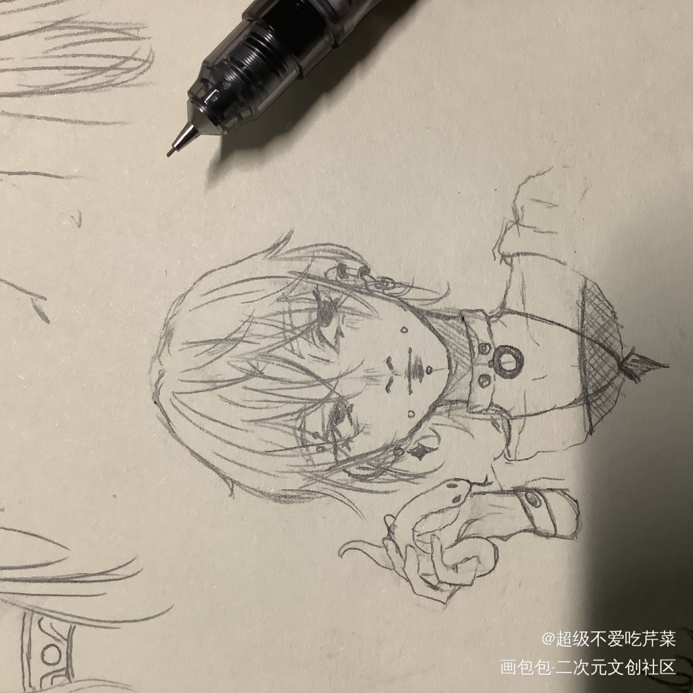 摸_手绘绘画作品