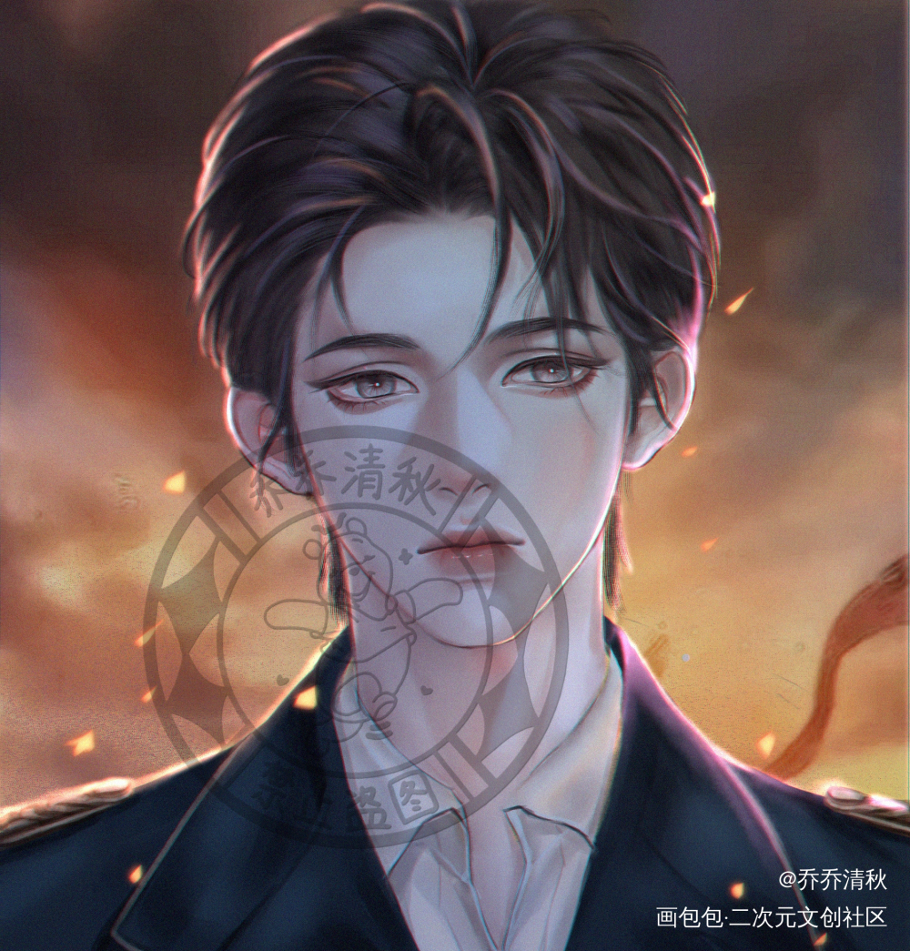 军装添_某某江添绘画作品