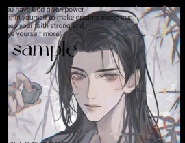 原创oc头像稿_绘画作品