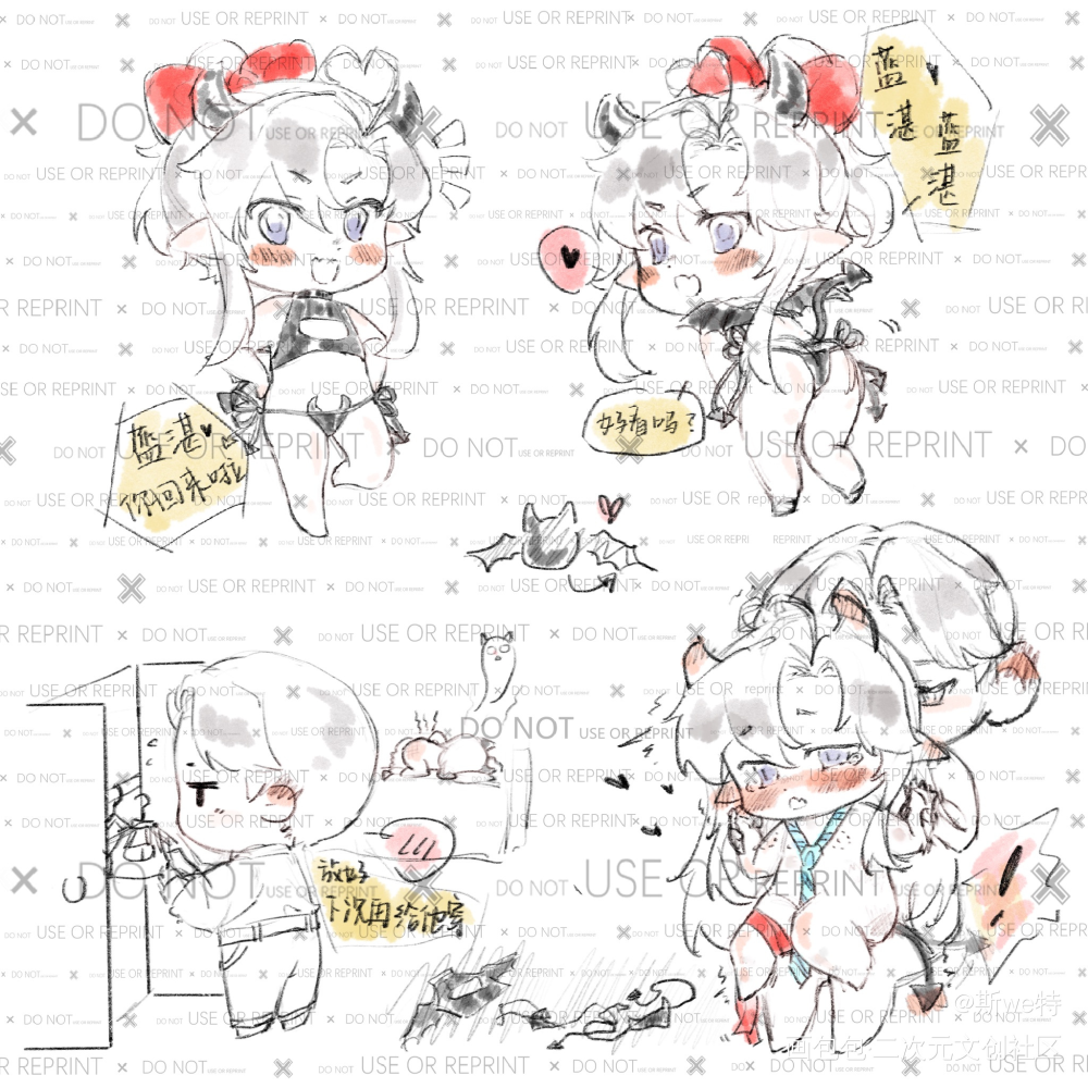 小恶魔_魔道祖师忘羡绘画作品