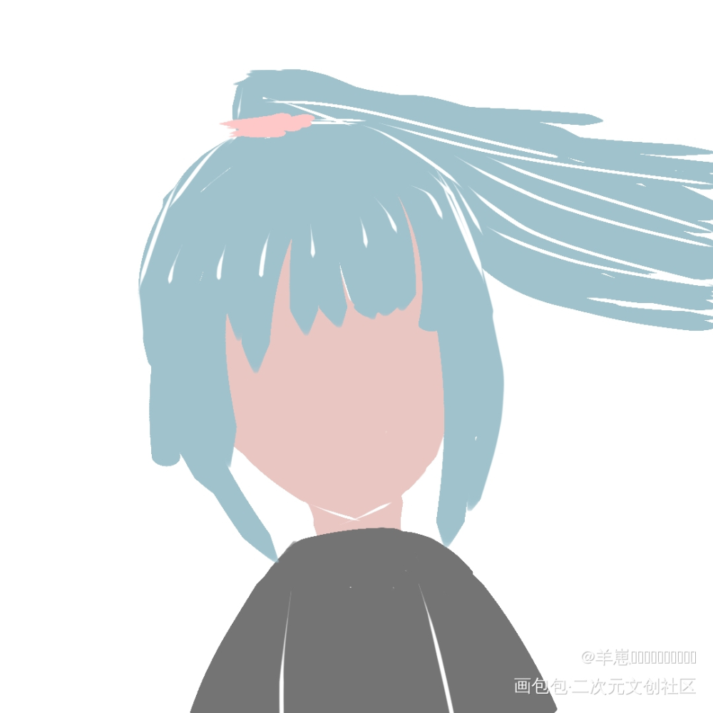 偷懒_绘画绘画作品