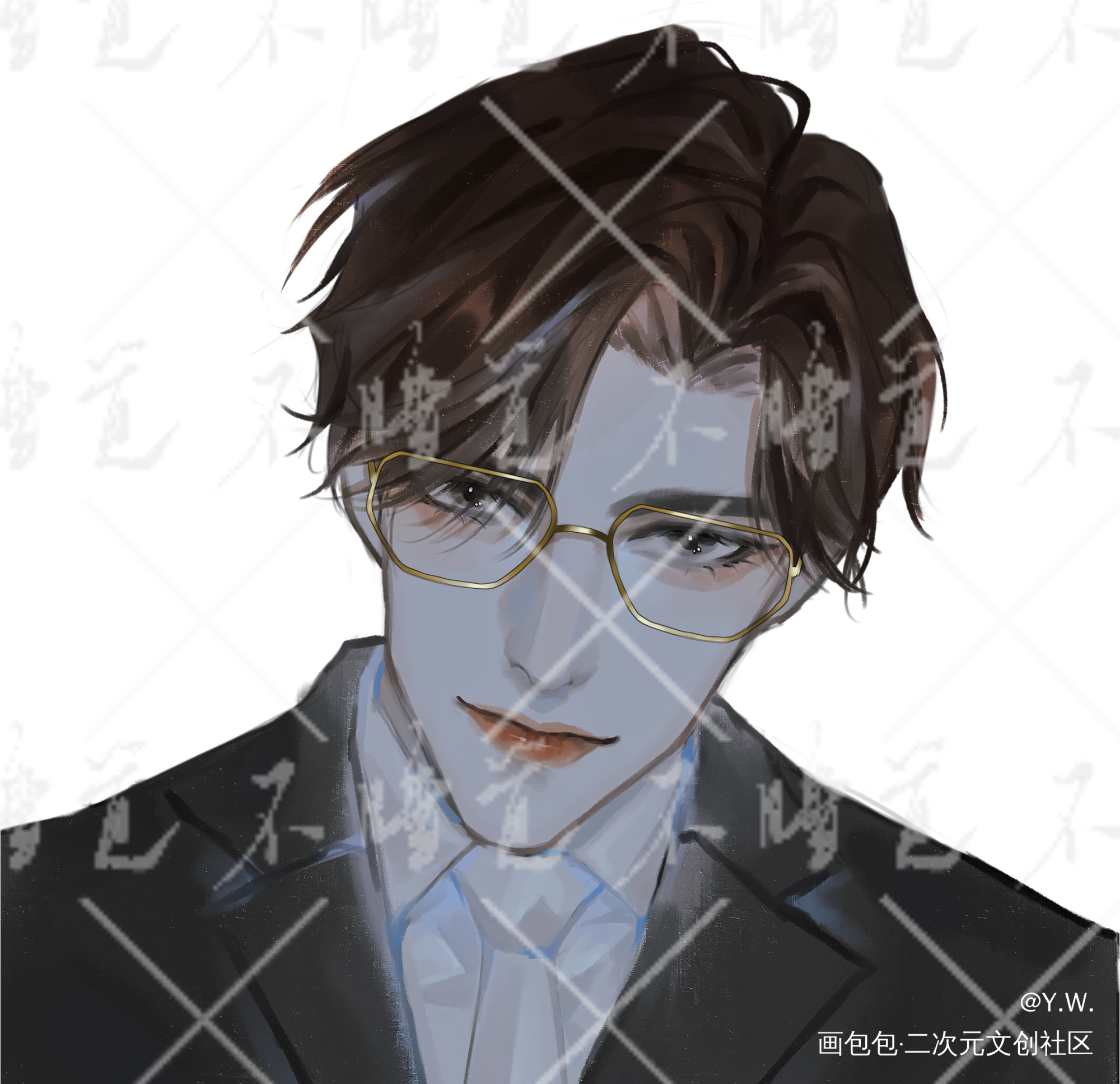 _两A相逢必有一O绘画作品