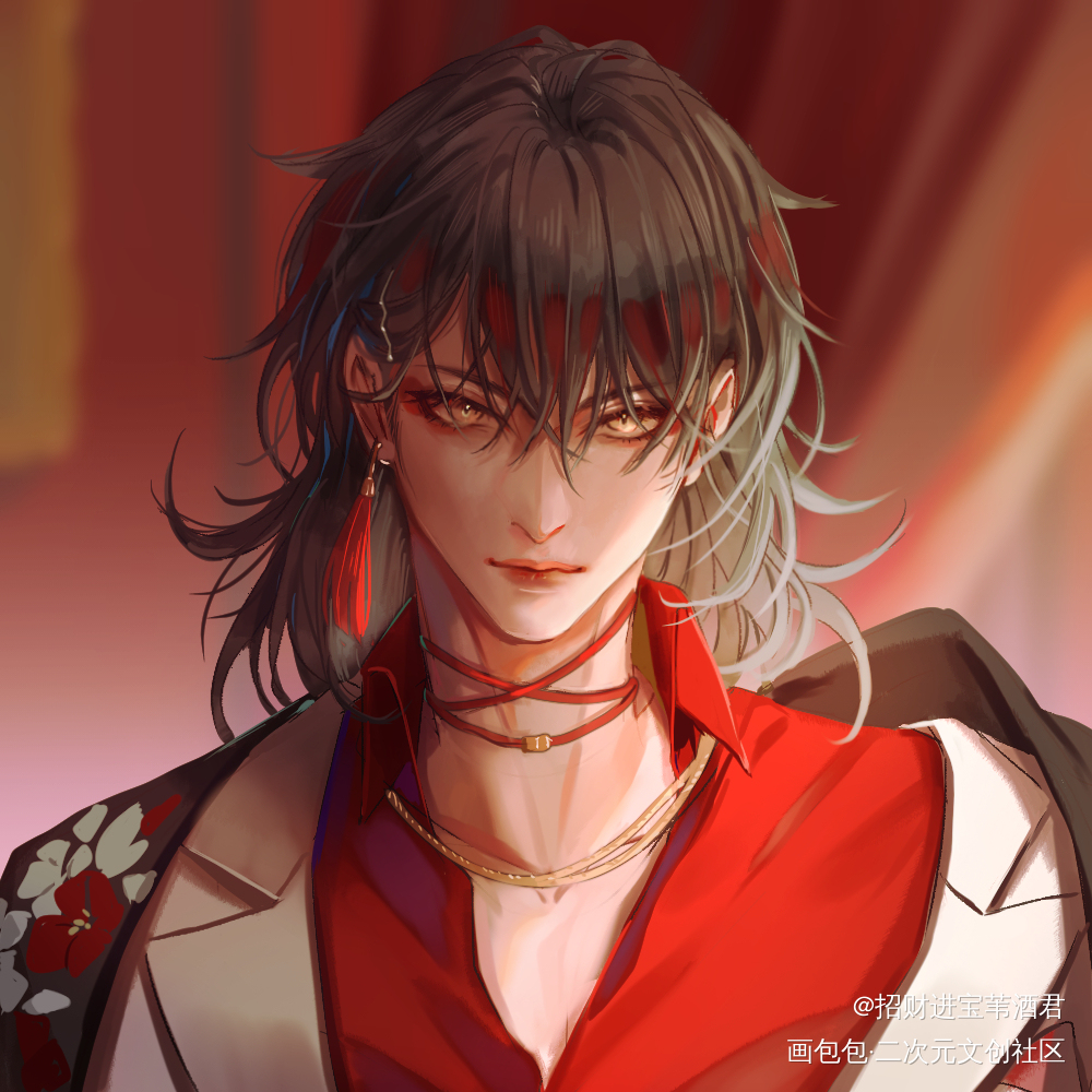 vox_头像同人luxiemvoxakuma绘画作品
