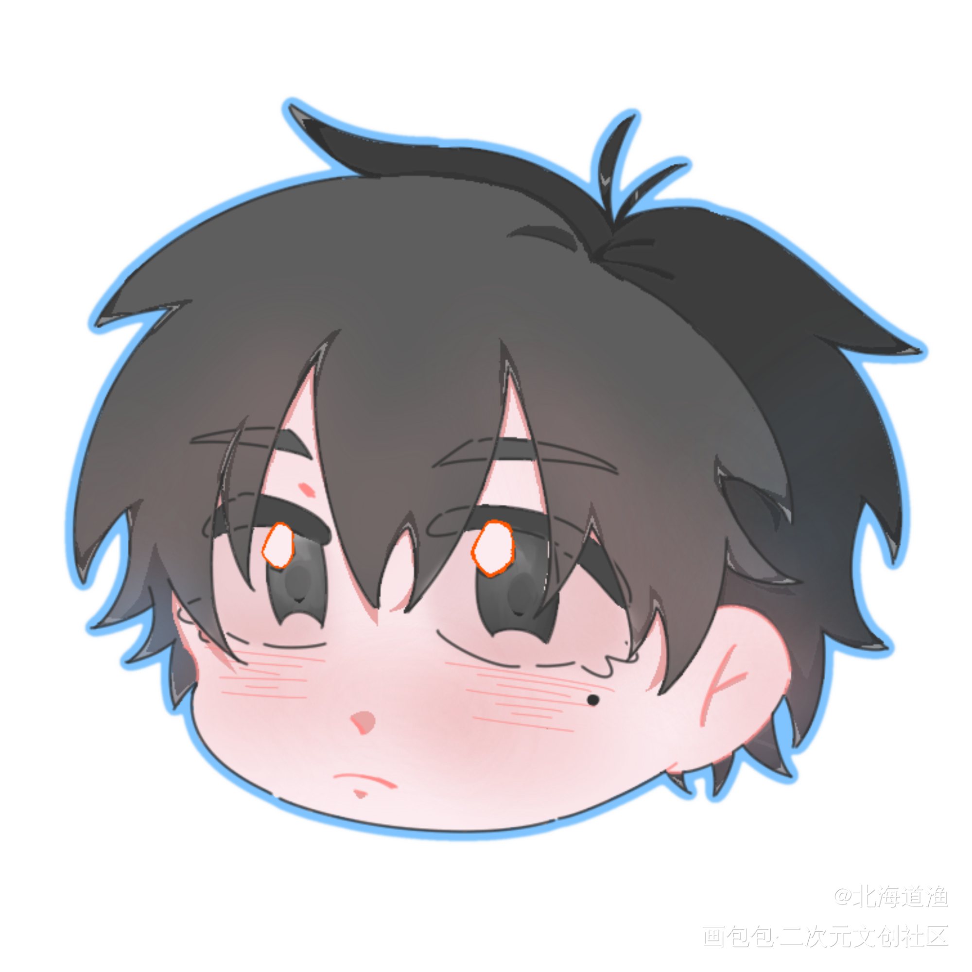 伪装学渣_伪装学渣谢俞贺朝绘画作品