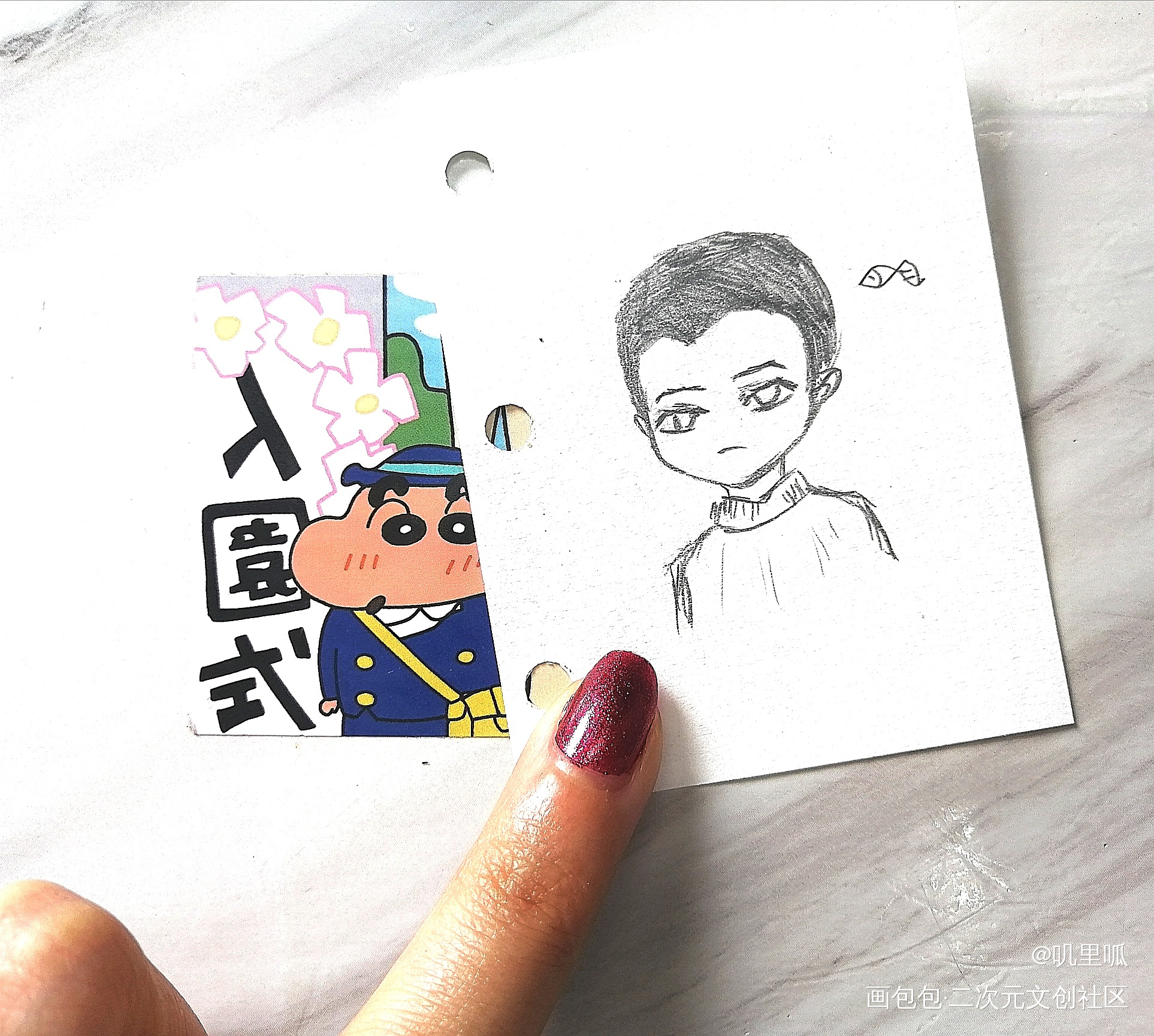 小鱼?_小白杨绘画作品