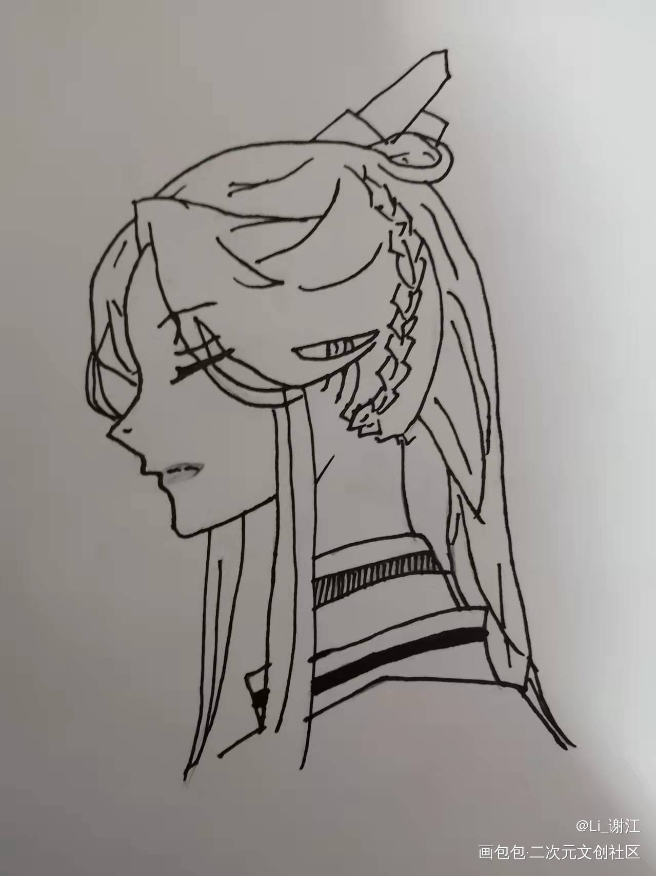 _手绘绘画作品