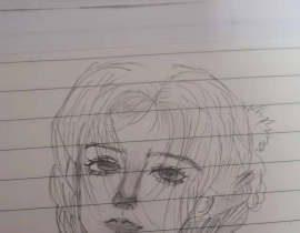 美女姐姐_绘画作品