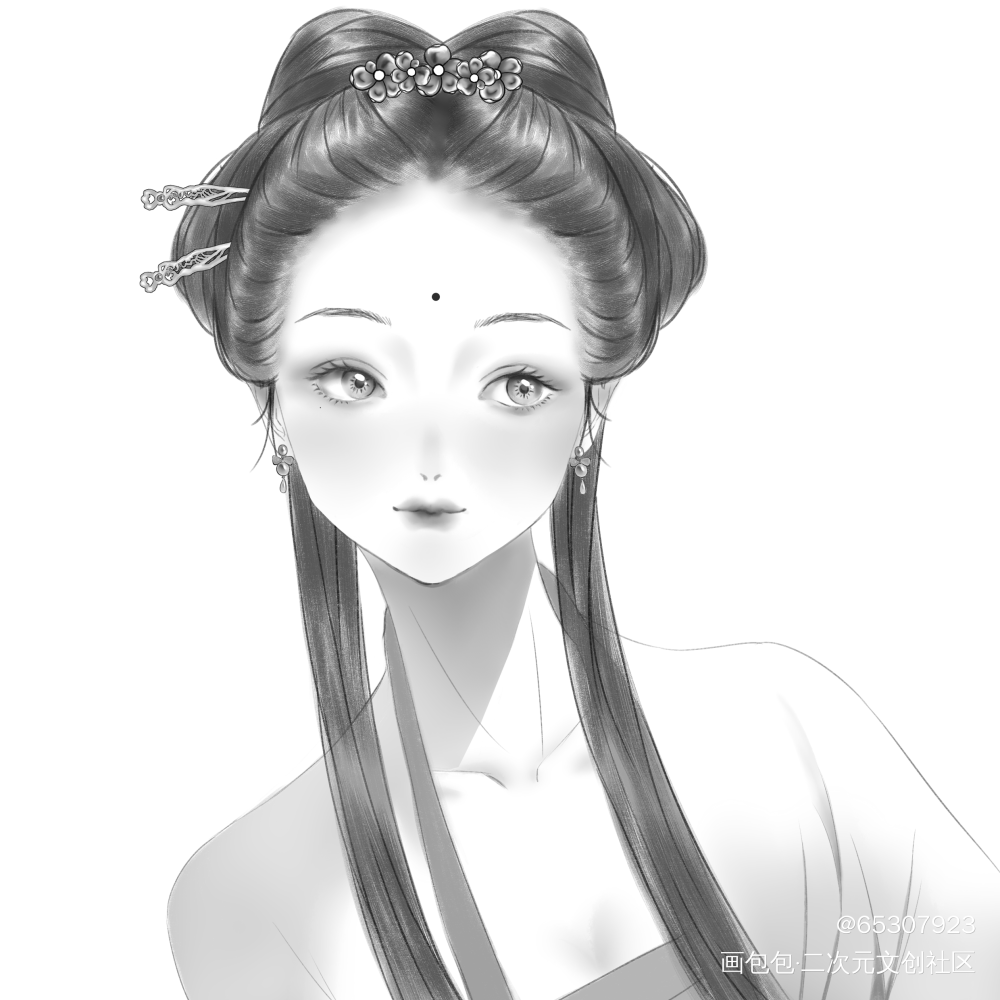 头像_平涂绘画作品
