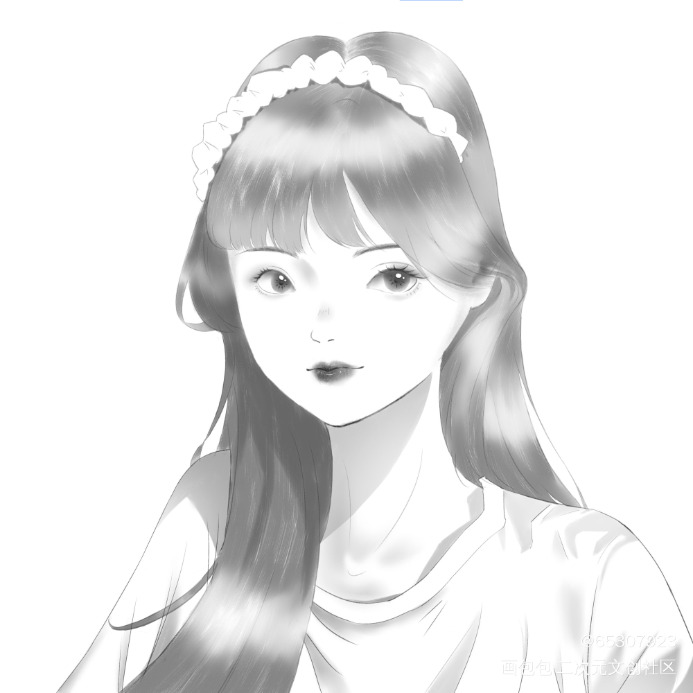 头像_平涂绘画作品