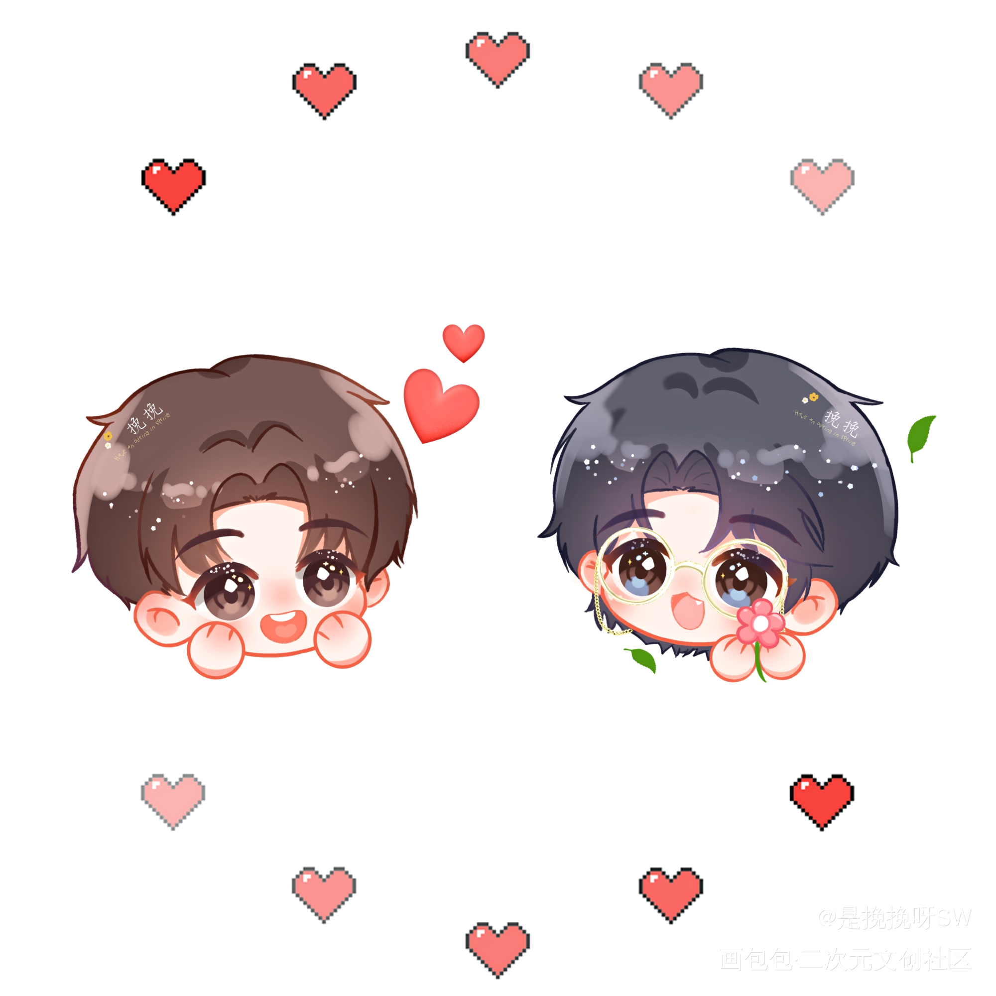 好久没发约稿(♡⌂♡)_默读舟渡费渡骆闻舟我要上首推绘画作品