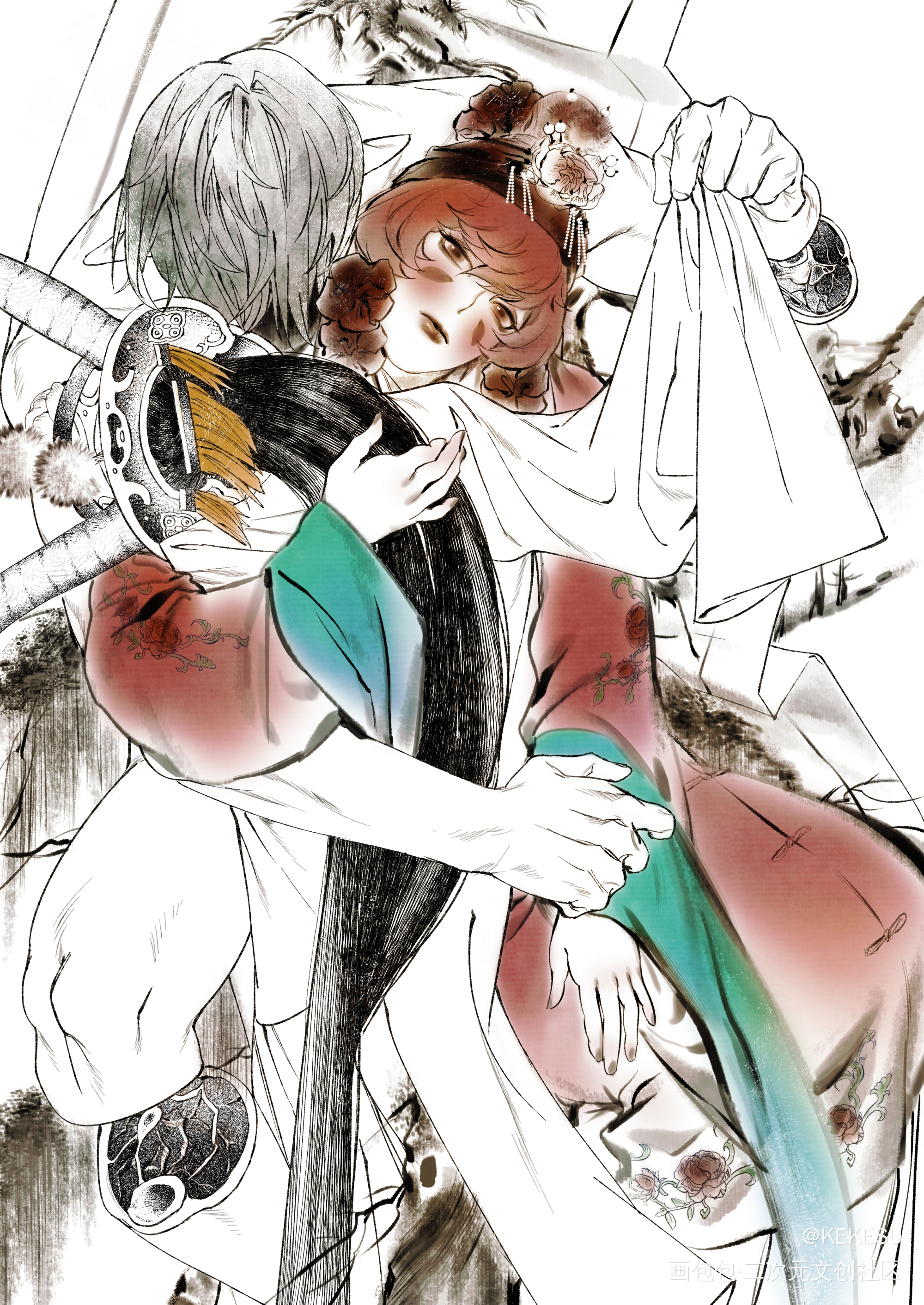 _绘画原创oc绘画作品