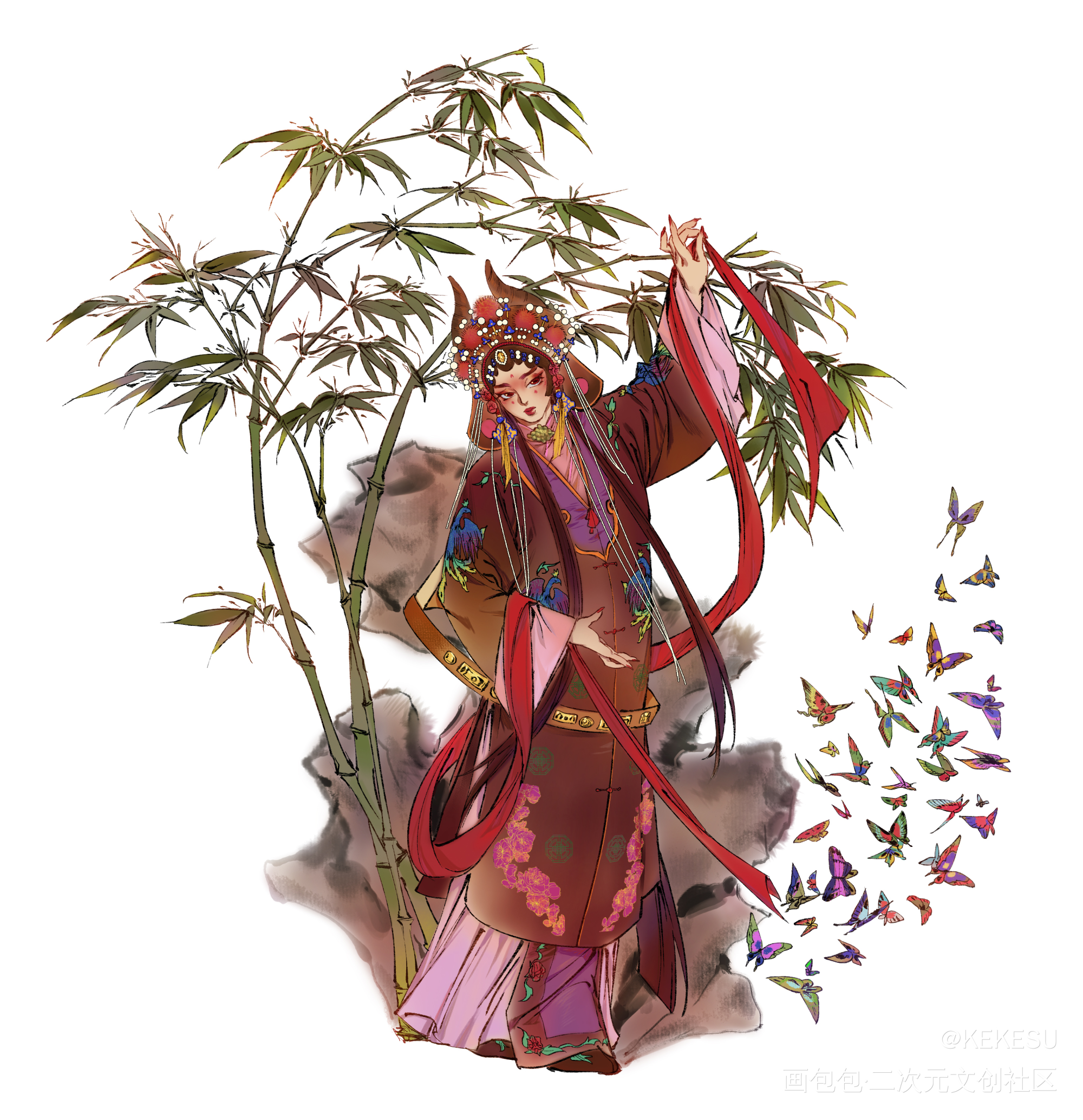 _绘画原创oc绘画作品
