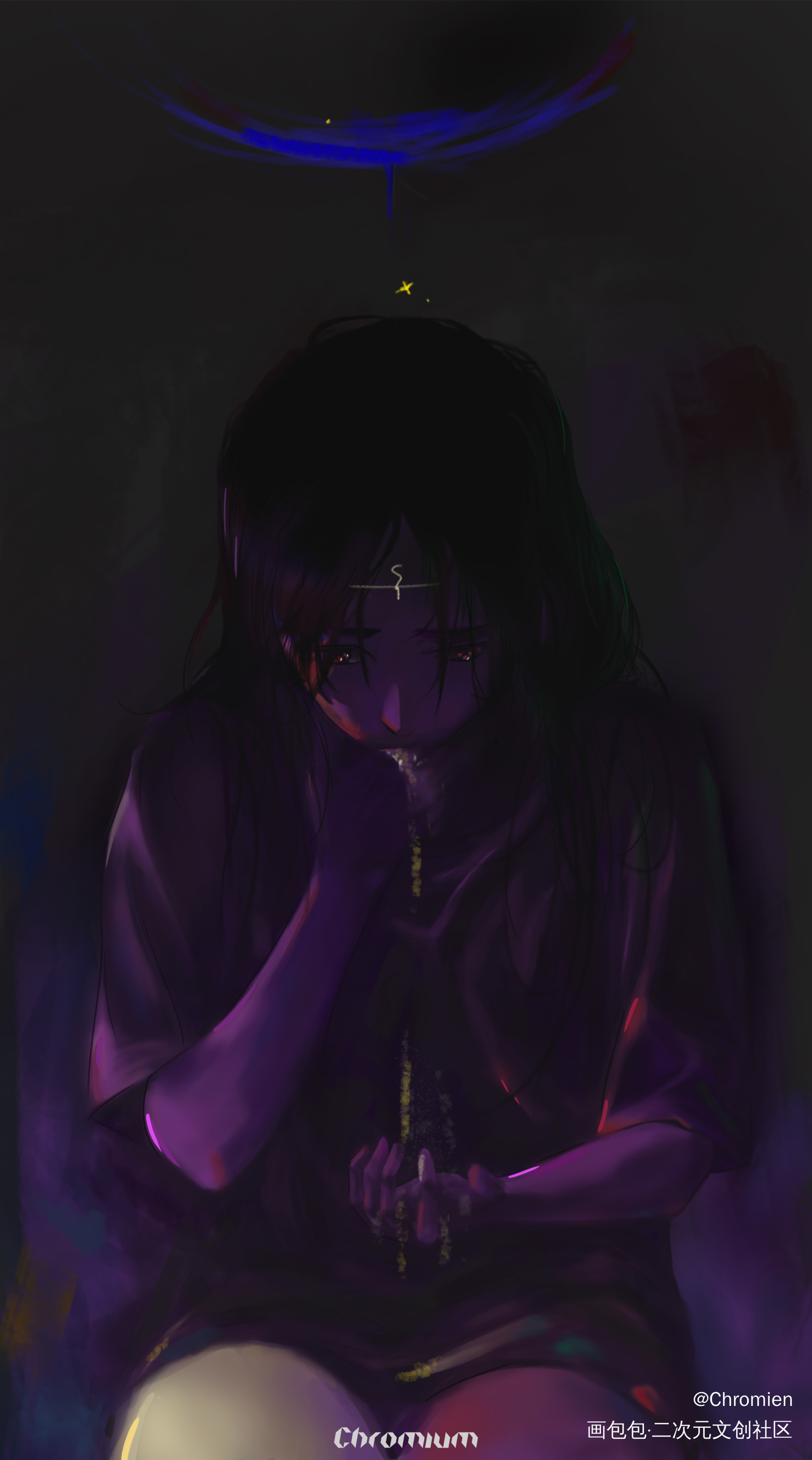 _厚涂插画绘画作品