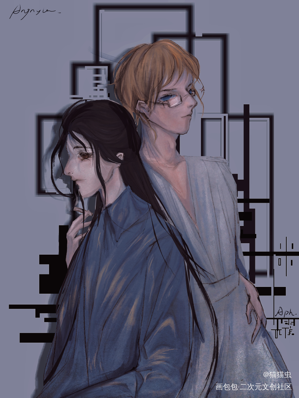 米耀_黑塔利亚米耀绘画作品