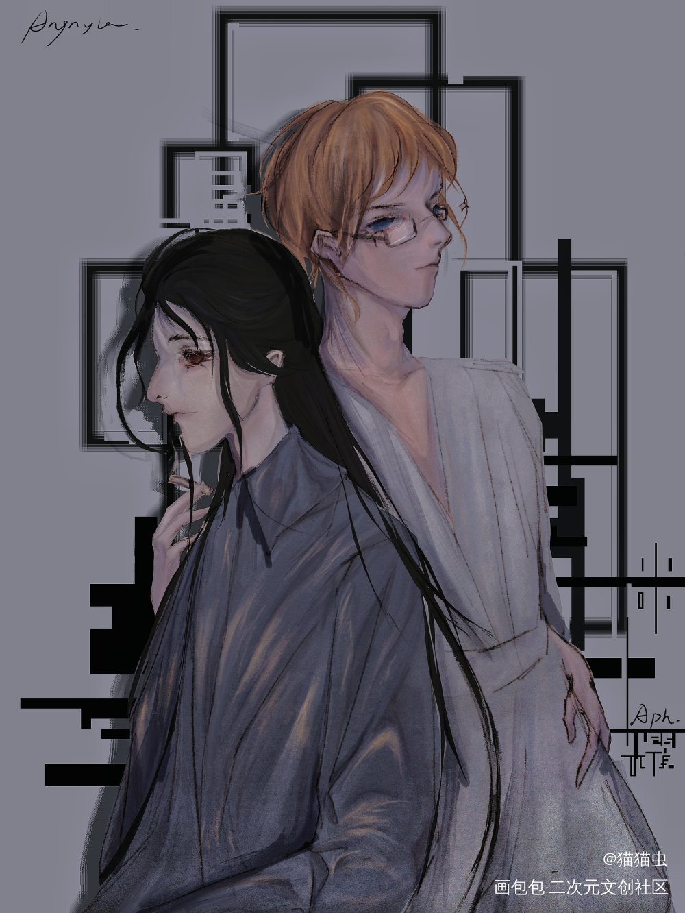 米耀_黑塔利亚米耀绘画作品