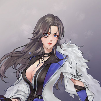 刀娘_剑三霸刀绘画作品