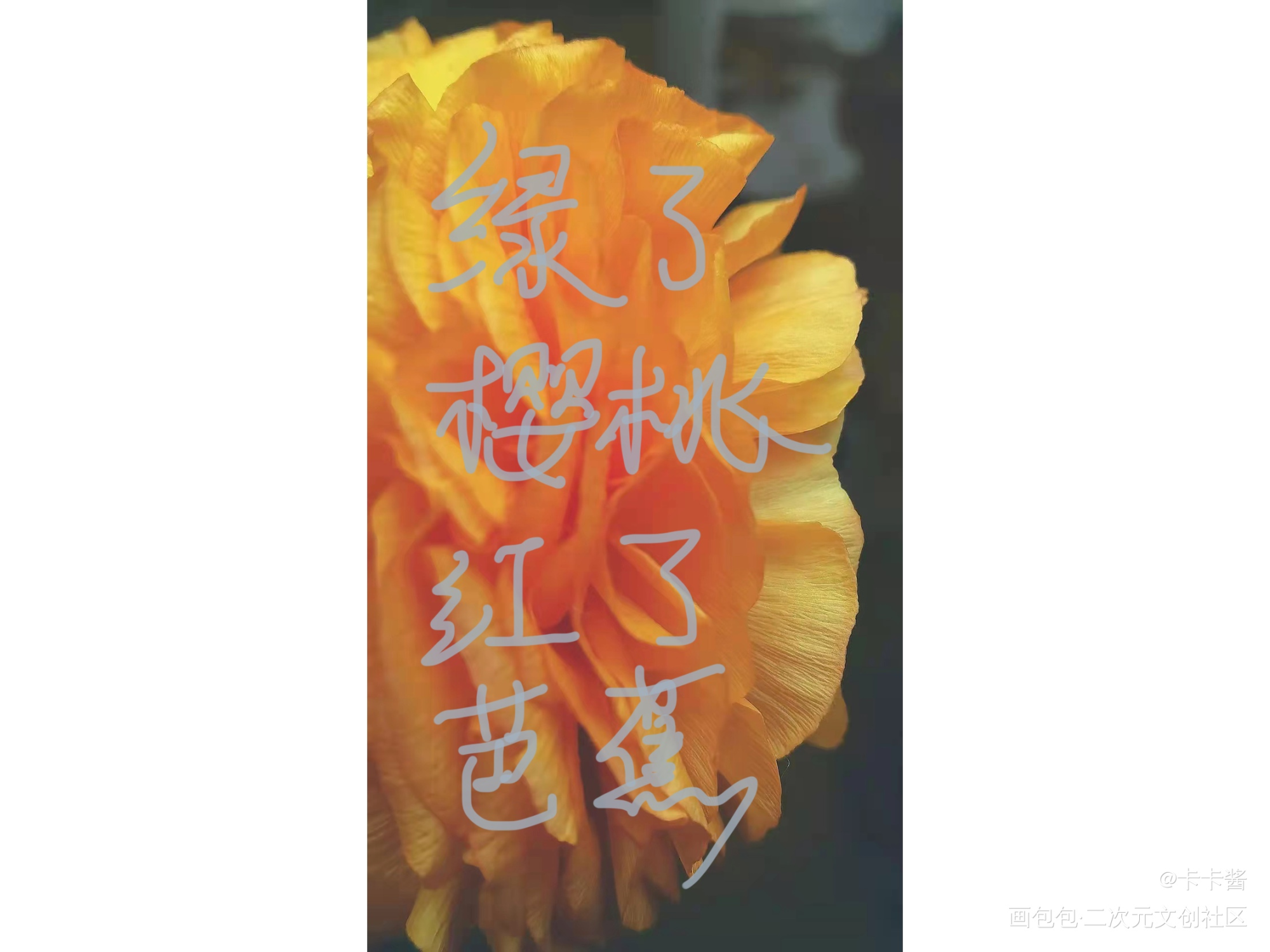 _我要上首推字体设计见字如晤手写绘画作品