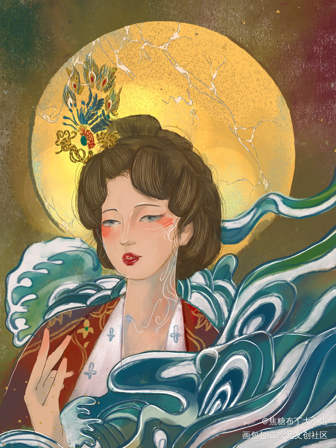 <<鱼姬>>_立绘古风原创绘画作品