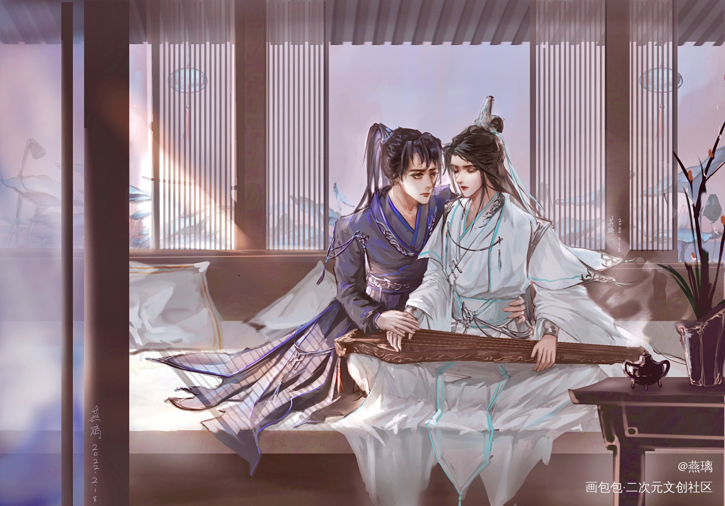 婚后日常_二哈和他的白猫师尊燃晚墨燃楚晚宁我要上首推我要上首页绘画作品