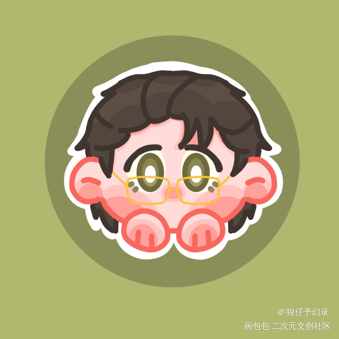 可爱原顾大头(✪ω✪)_针锋对决原顾绘画作品