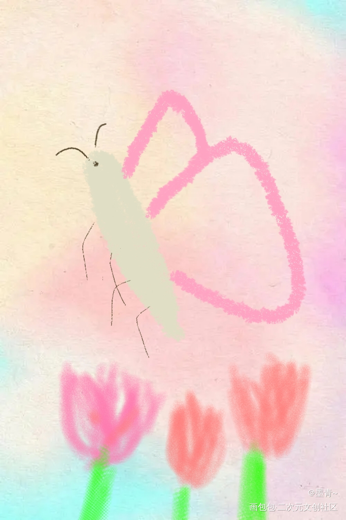 碟_手绘绘画作品