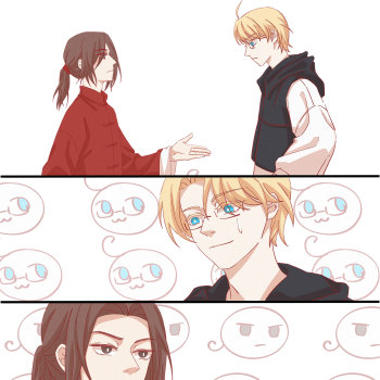 《还   钱》_黑塔利亚阿尔弗雷德·f·琼斯王耀金钱组绘画作品