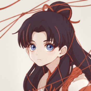 小缘_阴阳师缘结神日系板绘绘画绘画作品