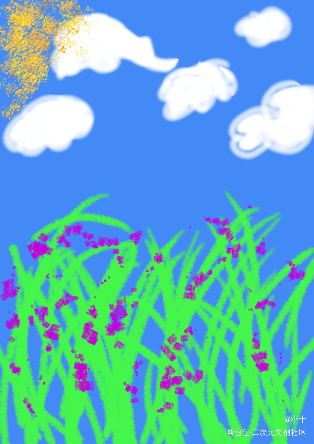 第二天_手绘绘画作品
