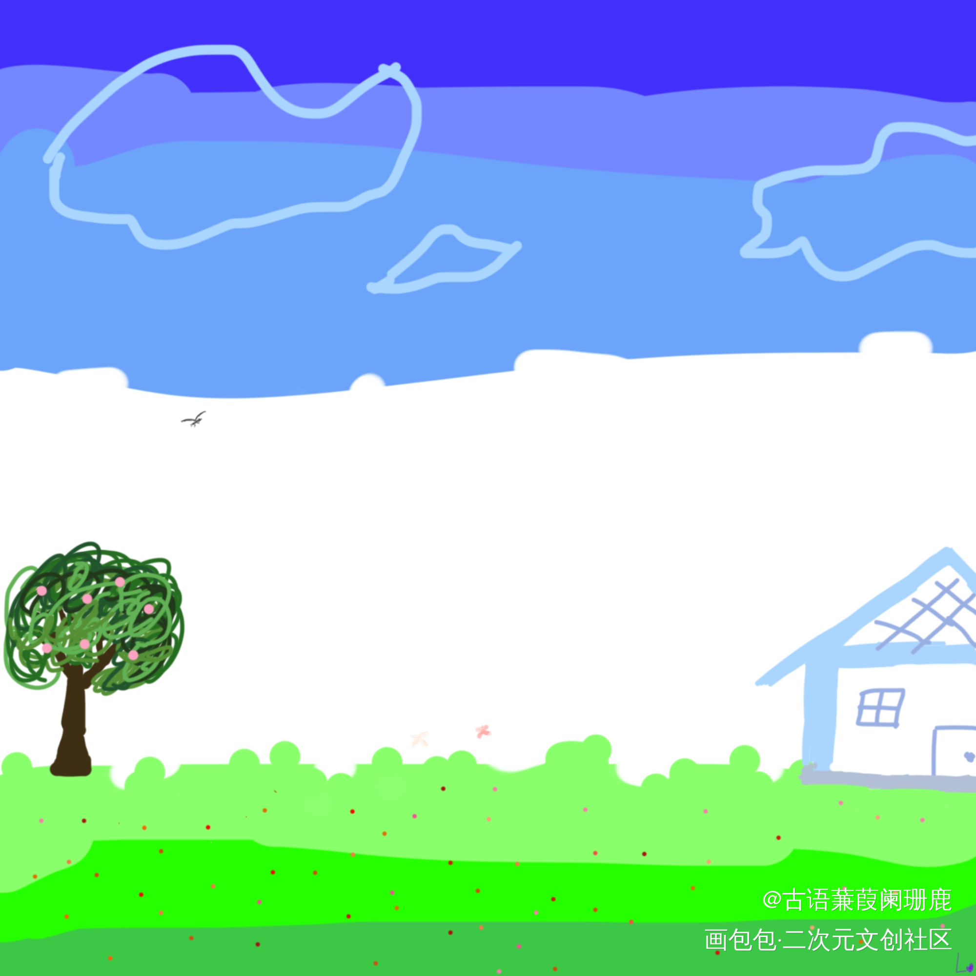 春_醒图绘画作品