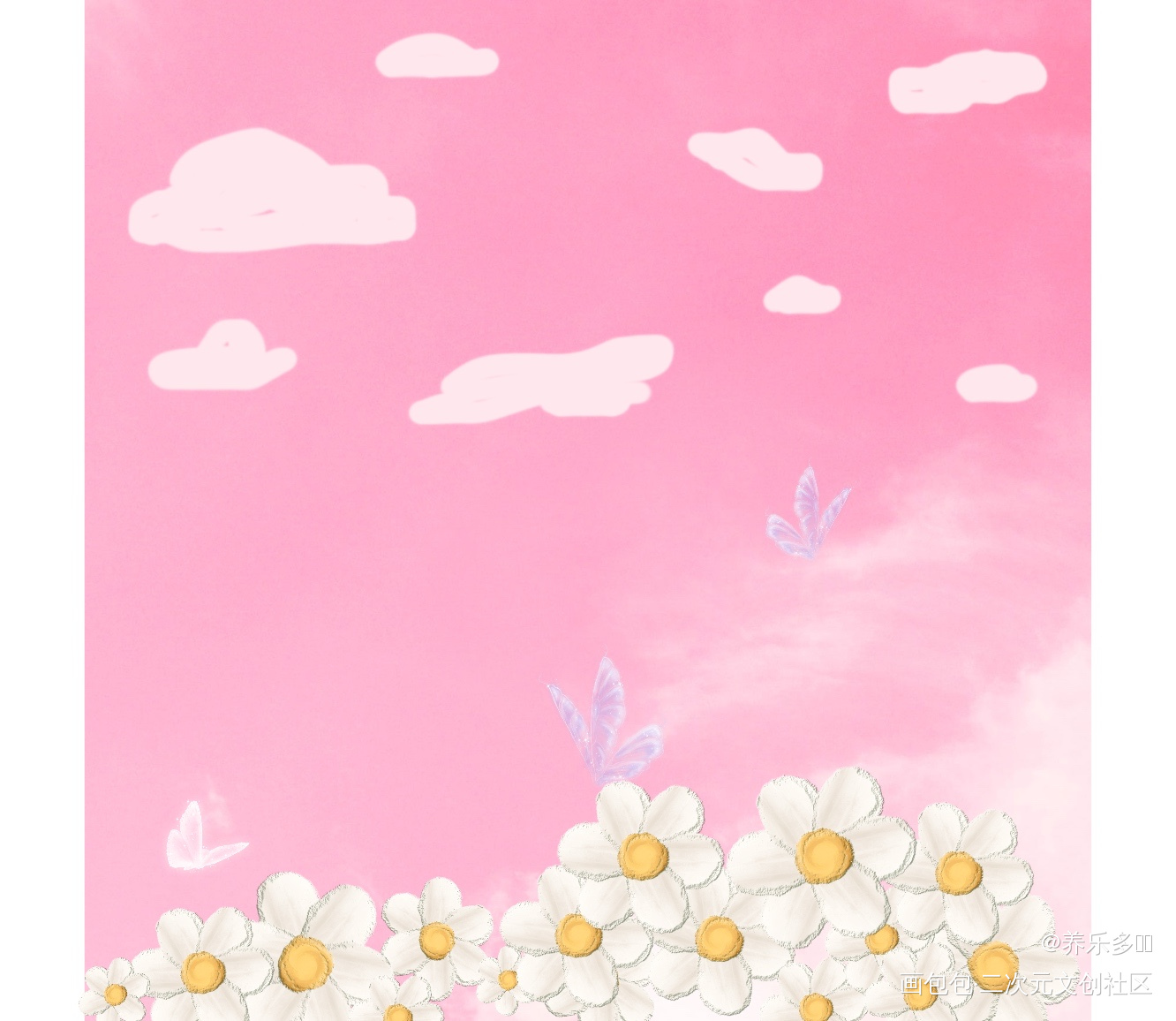 春光明媚_手绘绘画作品