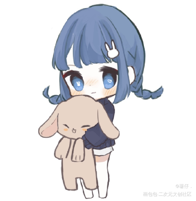 小兔_唤醒春日主题打卡绘画作品