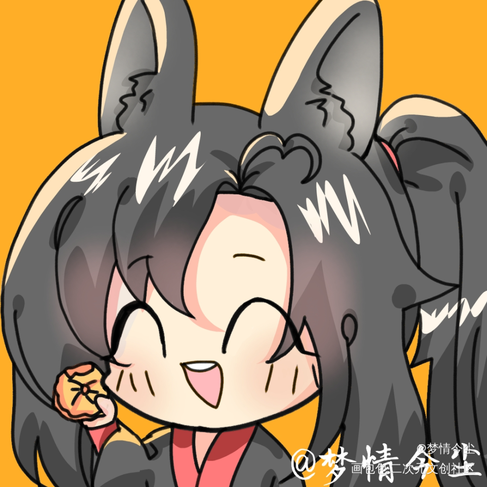 贴贴_魔道祖师忘羡蓝忘机魏无羡绘画作品