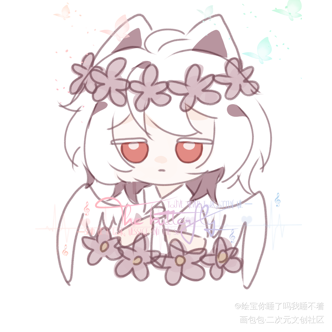 _平涂日系Q版绘画ococ绘画作品