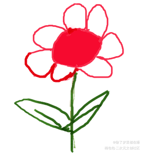 打卡_手绘绘画作品