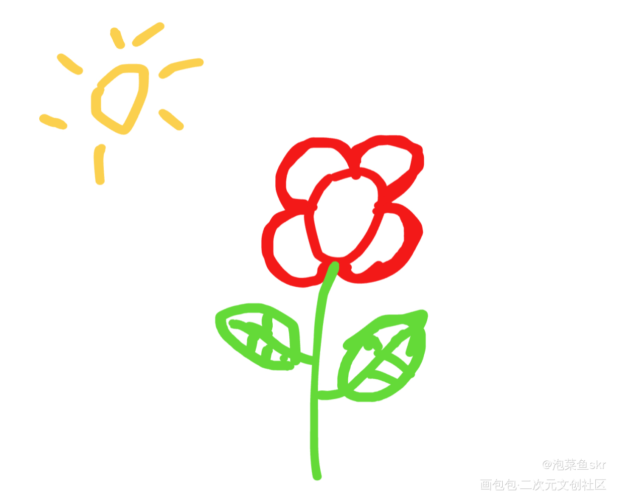有没有一种可能 我是绘画天才的_插画绘画作品